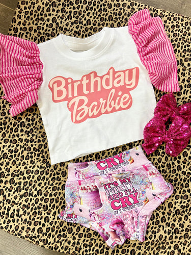 Birthday Barbie top
