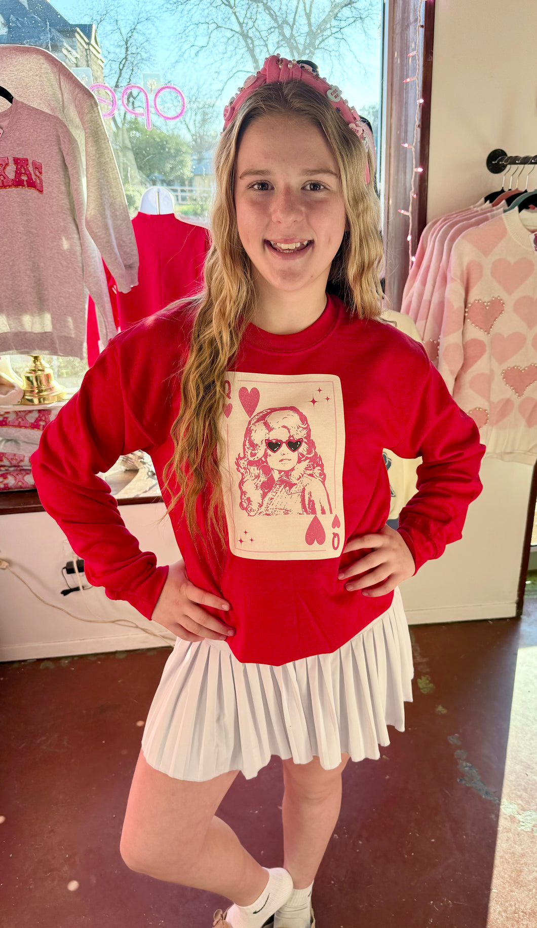 Dolly queen sweatshirt