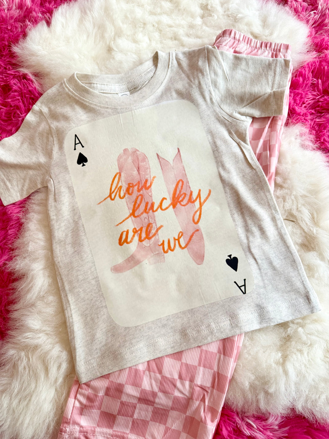 How lucky are we tee