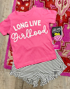 Long live girlhood tee