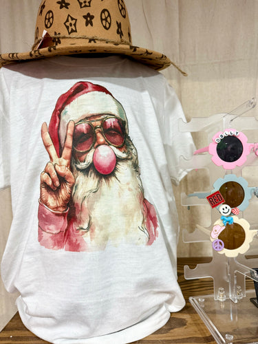 Peace Santa tee