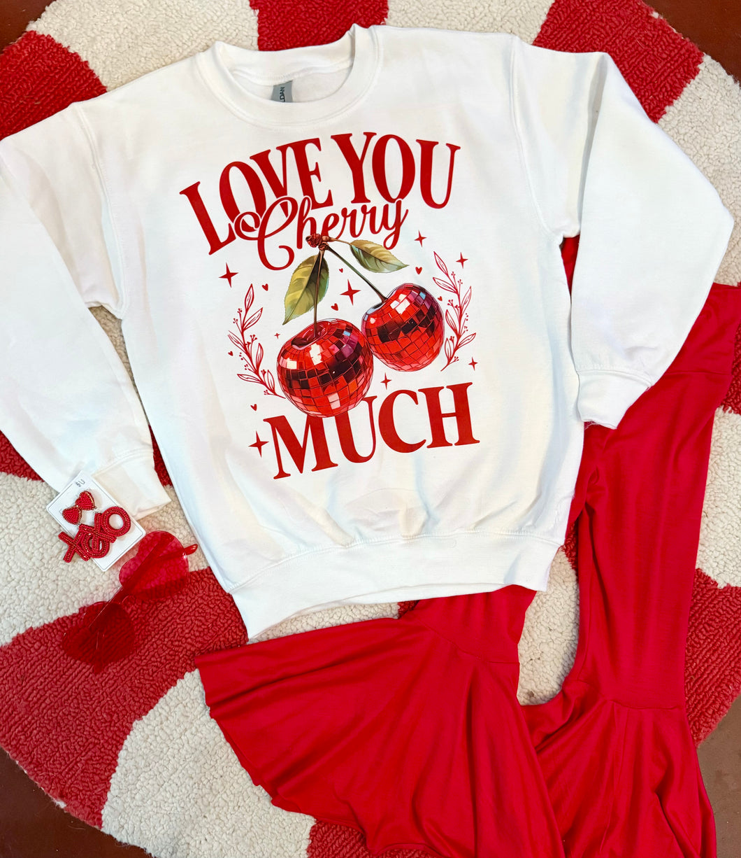 Cherry much sweatshirt