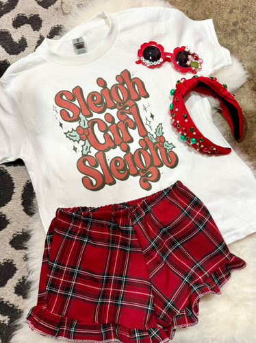 Sleigh girl tee